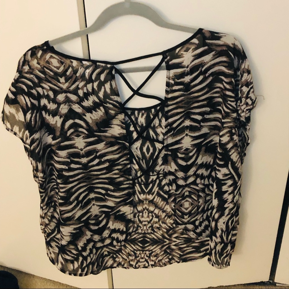 Very lightweight open shirt